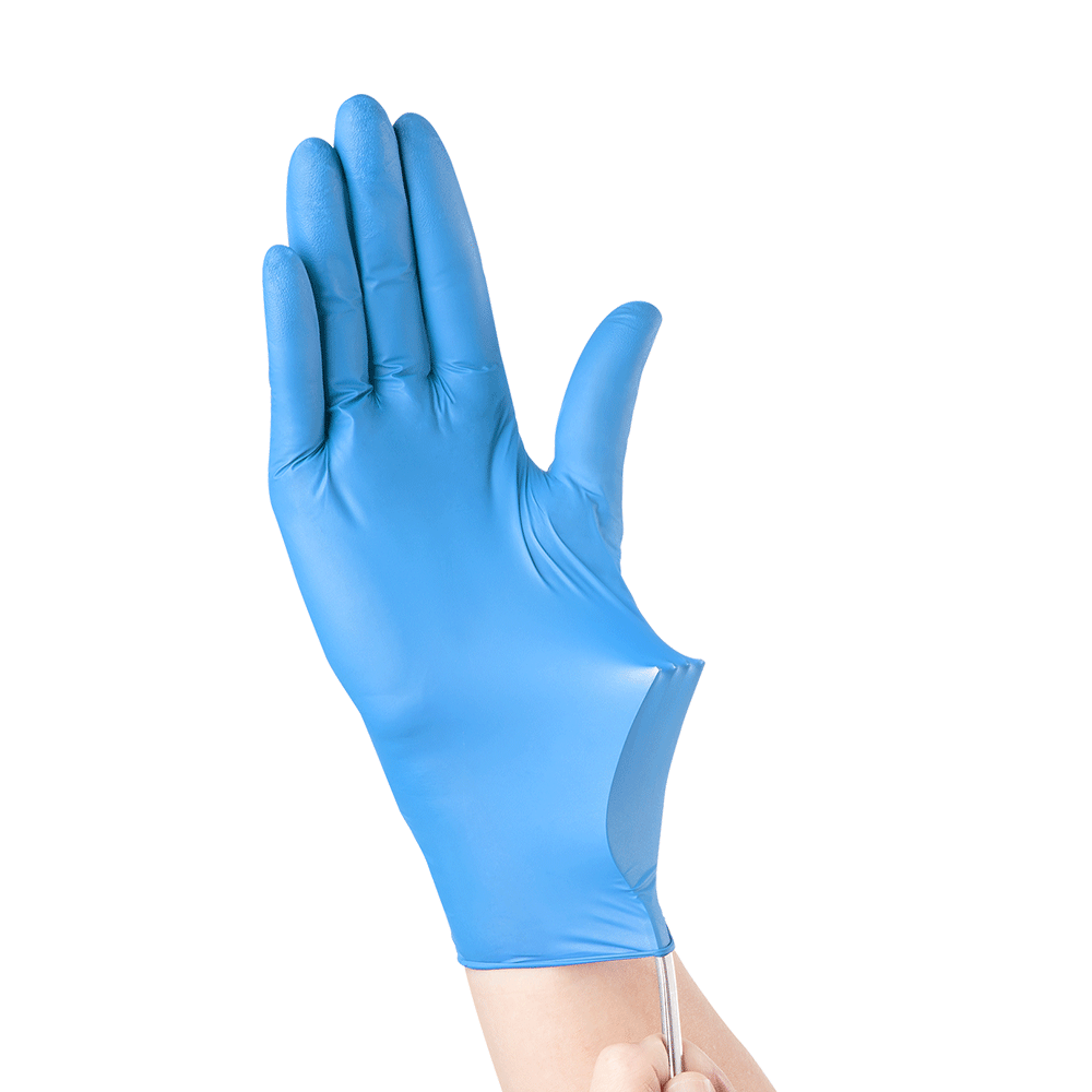 Safehealth 3.5g Blue Nitrile Gloves (10x100)